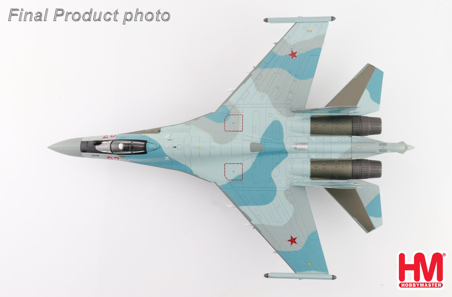 1/72 Su-35S Flanker E Red 07/RF-95909 Russian Air Force Syria 2023 (with "Khibiny" ECM Pods)