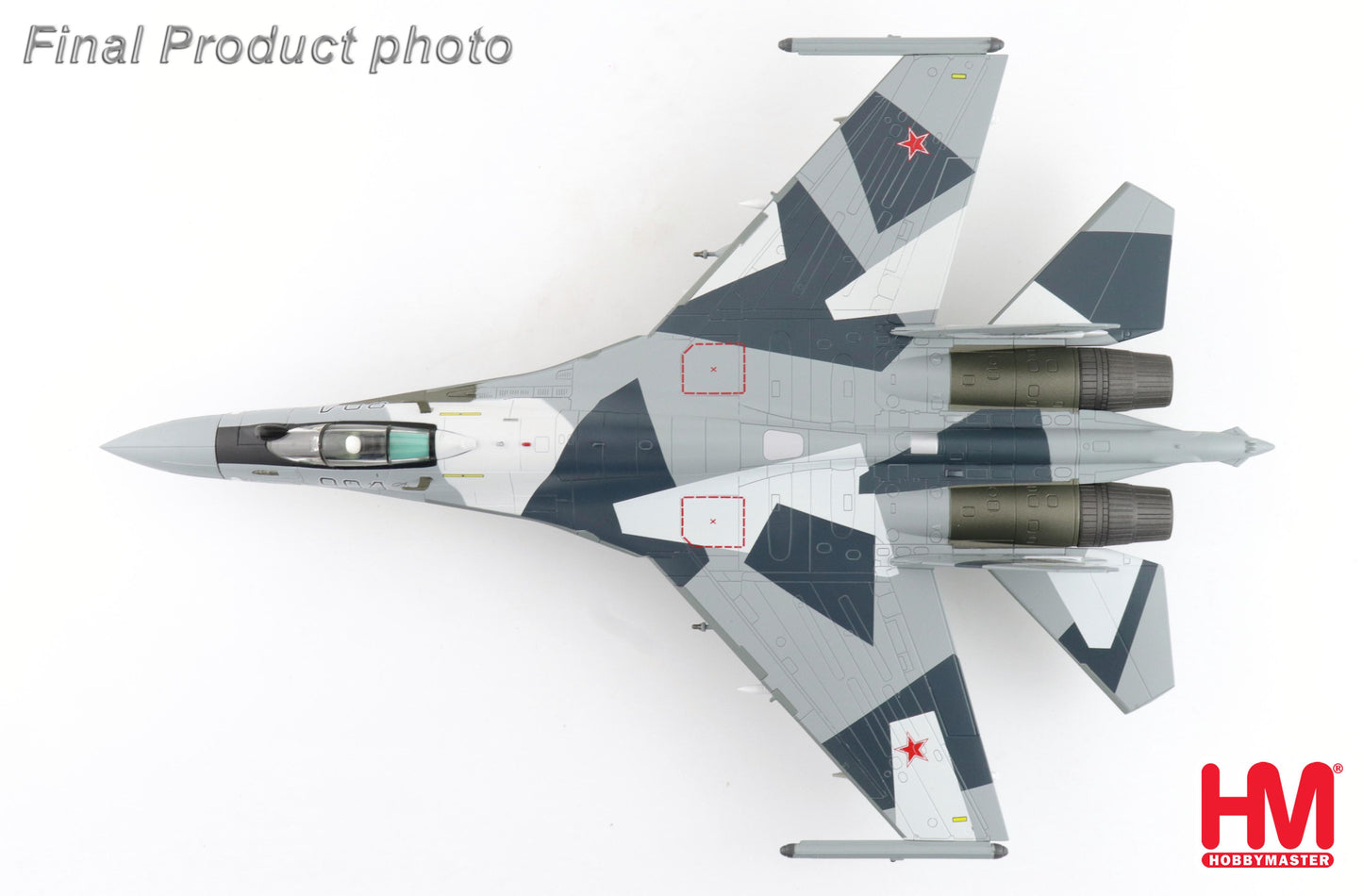 1/72 Su-35 Flanker "Prototype" 904 Russian Air Force (with 2 x ECM pod 4 x R-77 2 x KH-59 2 x KH-31 2 x KAB-1500L)