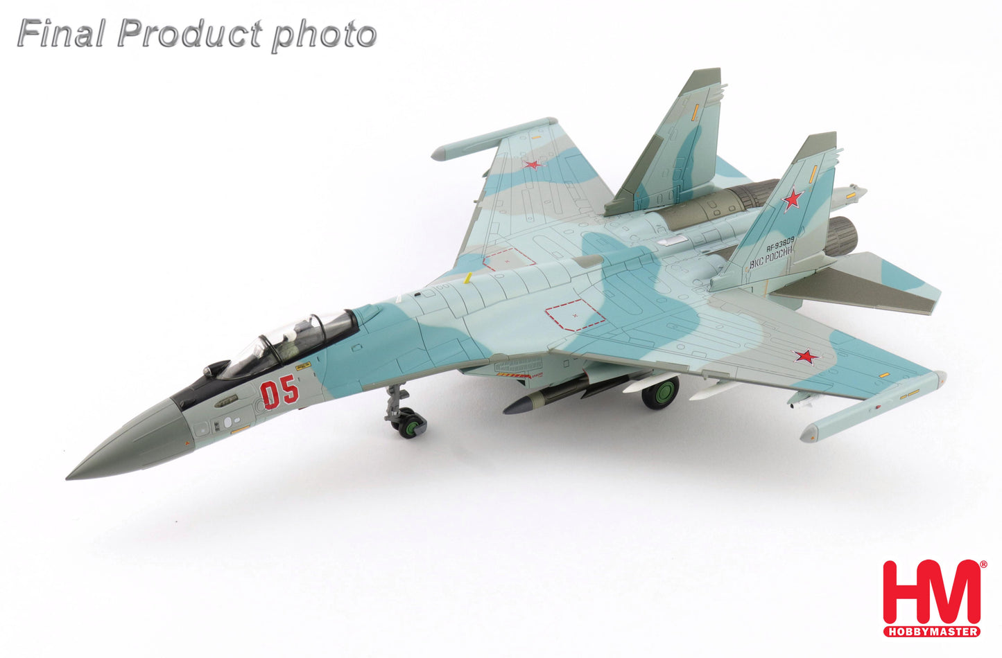 1/72 Su-35S Flanker E Red 05/RF-93809 Russian Air Force 2025 (with Khibiny-U ECM Pods)