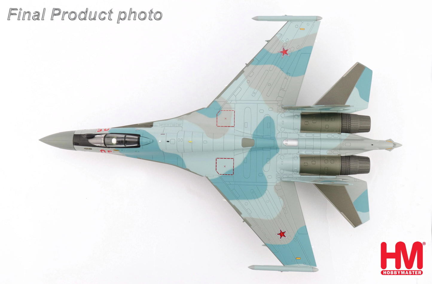 1/72 Su-35S Flanker E Red 05/RF-93809 Russian Air Force 2025 (with Khibiny-U ECM Pods)
