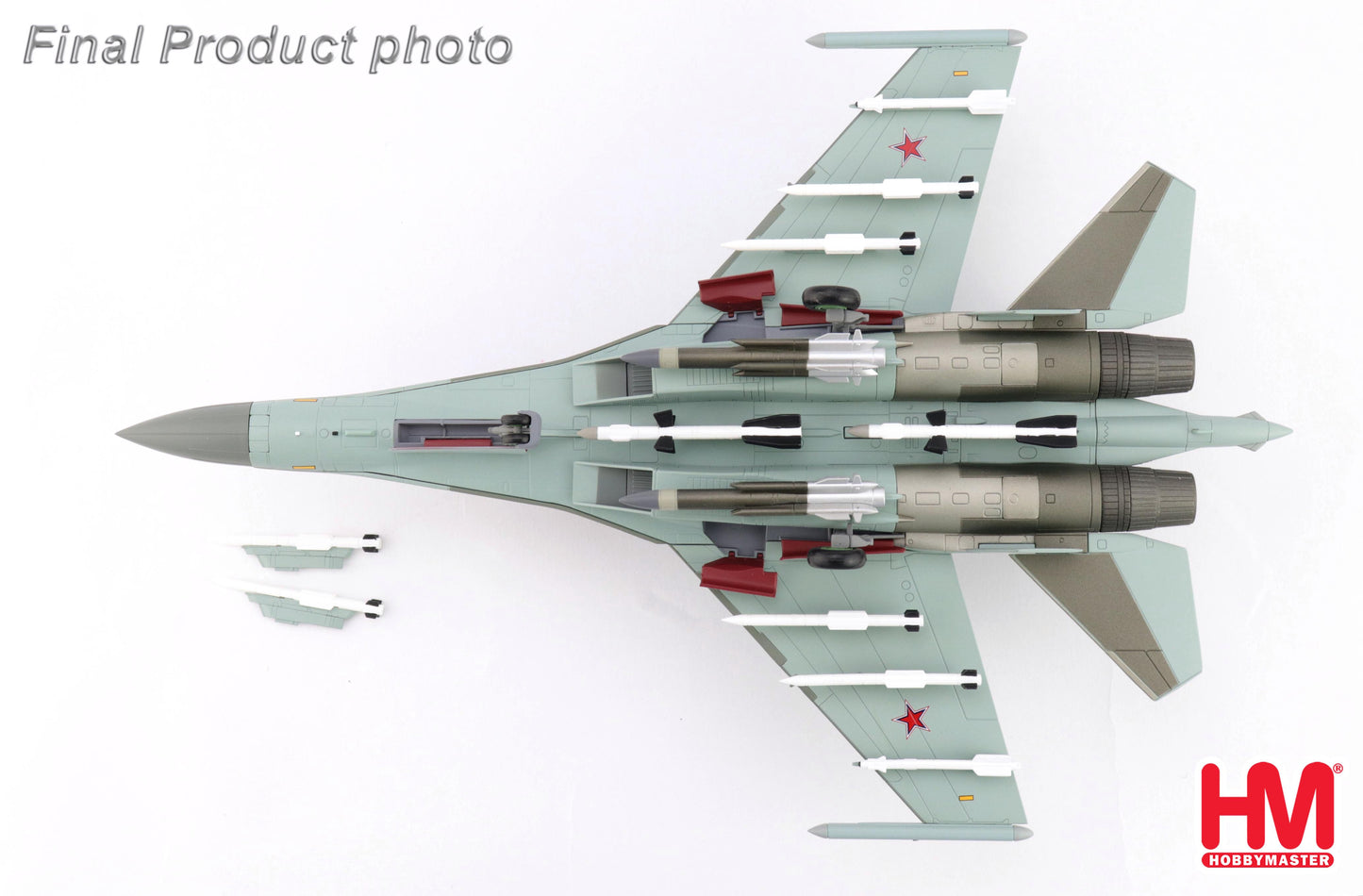 1/72 Su-35S Flanker E Red 05/RF-93809 Russian Air Force 2025 (with Khibiny-U ECM Pods)