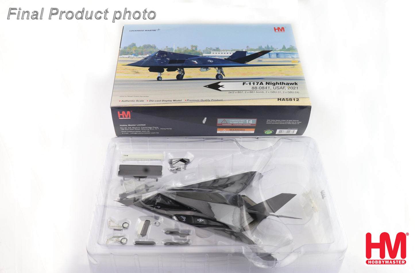 1/72 F-117A Nighthawk 88-0841 USAF 2021