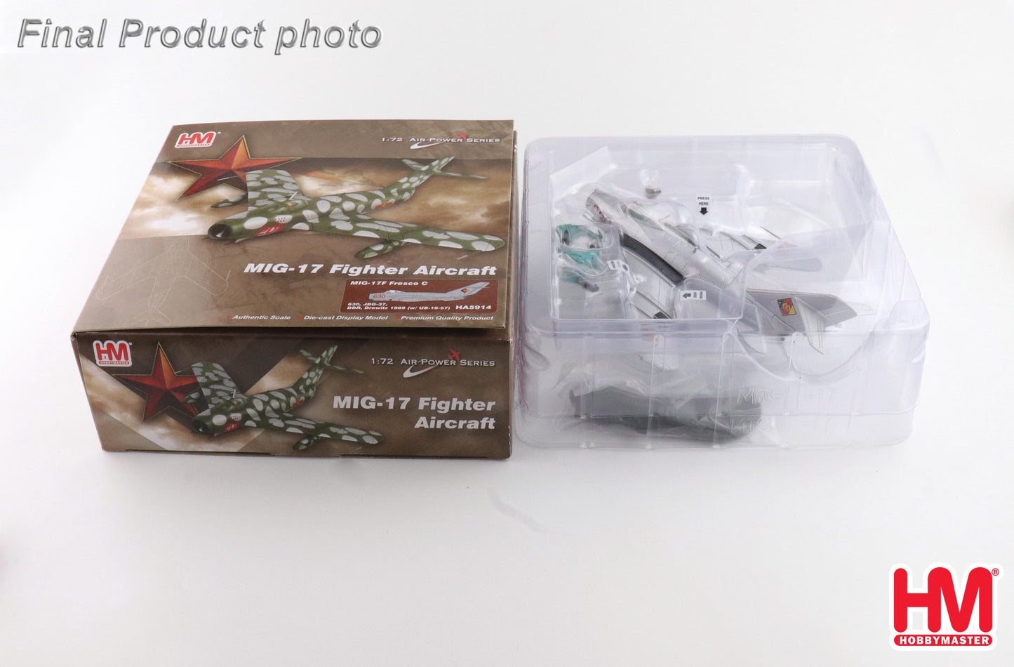 1/72 MiG-17F Fresco C 630 JBG-37 DDR Dreitz 1969 (with UB-16-57)