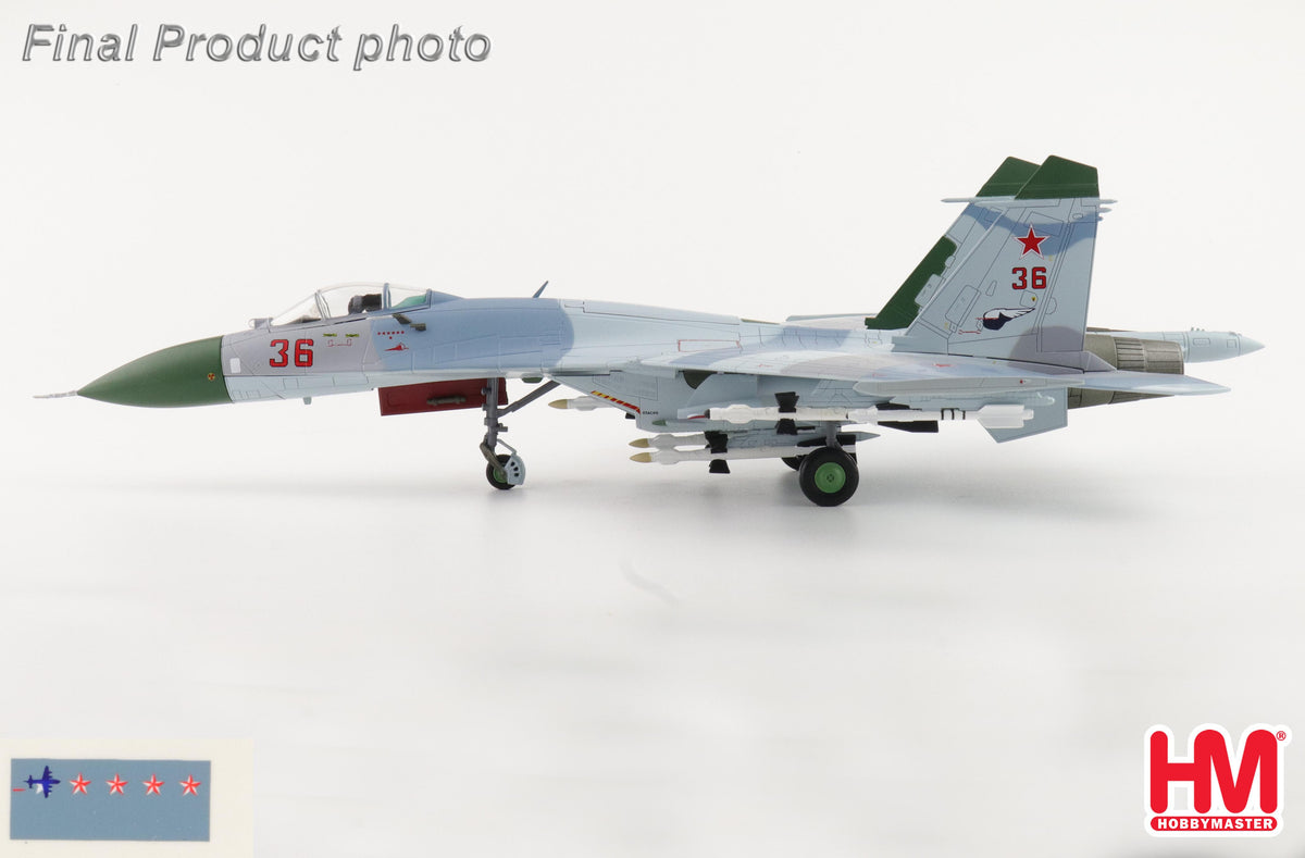 1/72 Su-27 Flanker-B "Barents Sea" Red 36 941sr IAP Soviet Air Force 1987 (with Extra Pylons and Decal P-3)