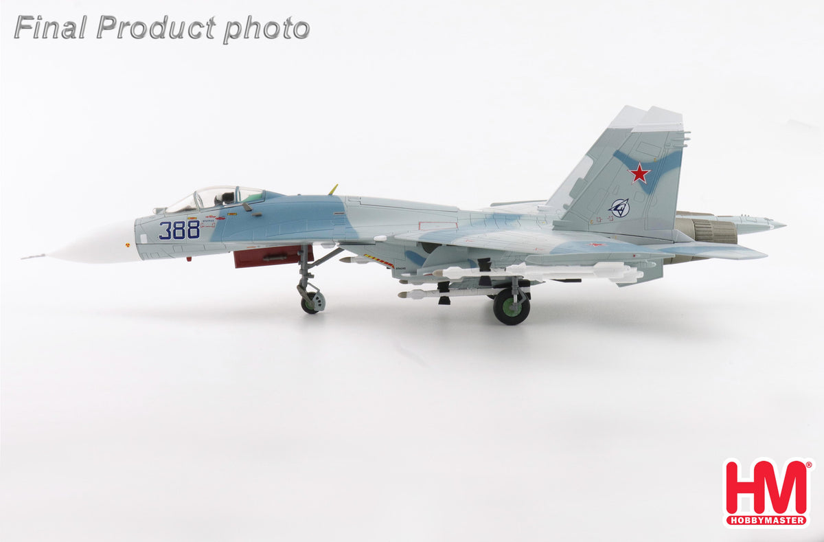 1/72 Su-27 Flanker B B388 Paris le Bourget 1989 (with Climbing Ladder No Wing Tip Missiles)