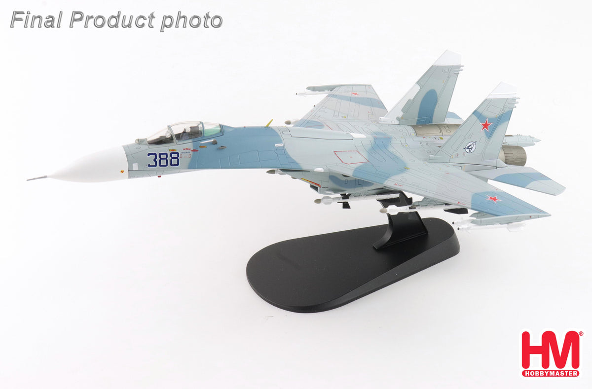 1/72 Su-27 Flanker B B388 Paris le Bourget 1989 (with Climbing Ladder No Wing Tip Missiles)