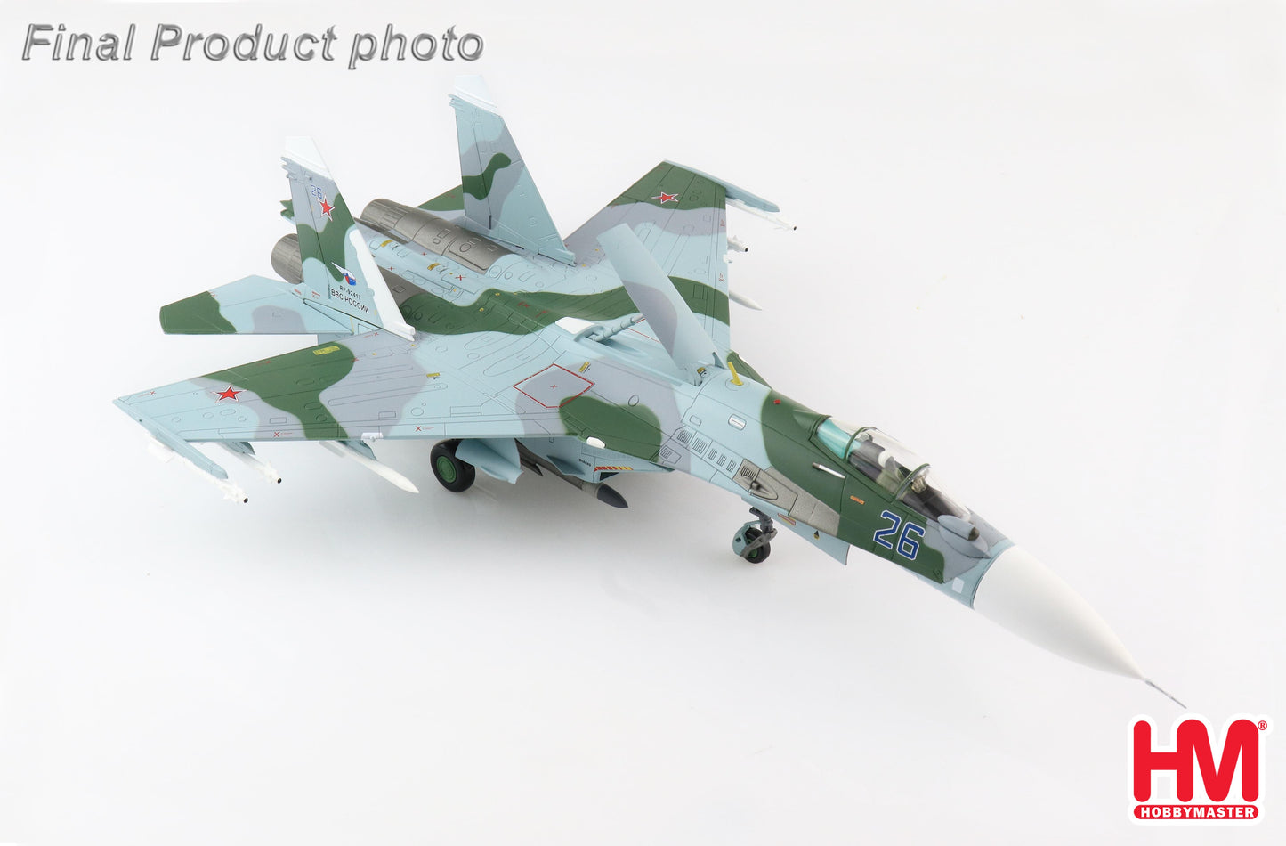 1/72 Su-27SM Flanker B "Black Sea" Blue 26 Russian Air Force 2016