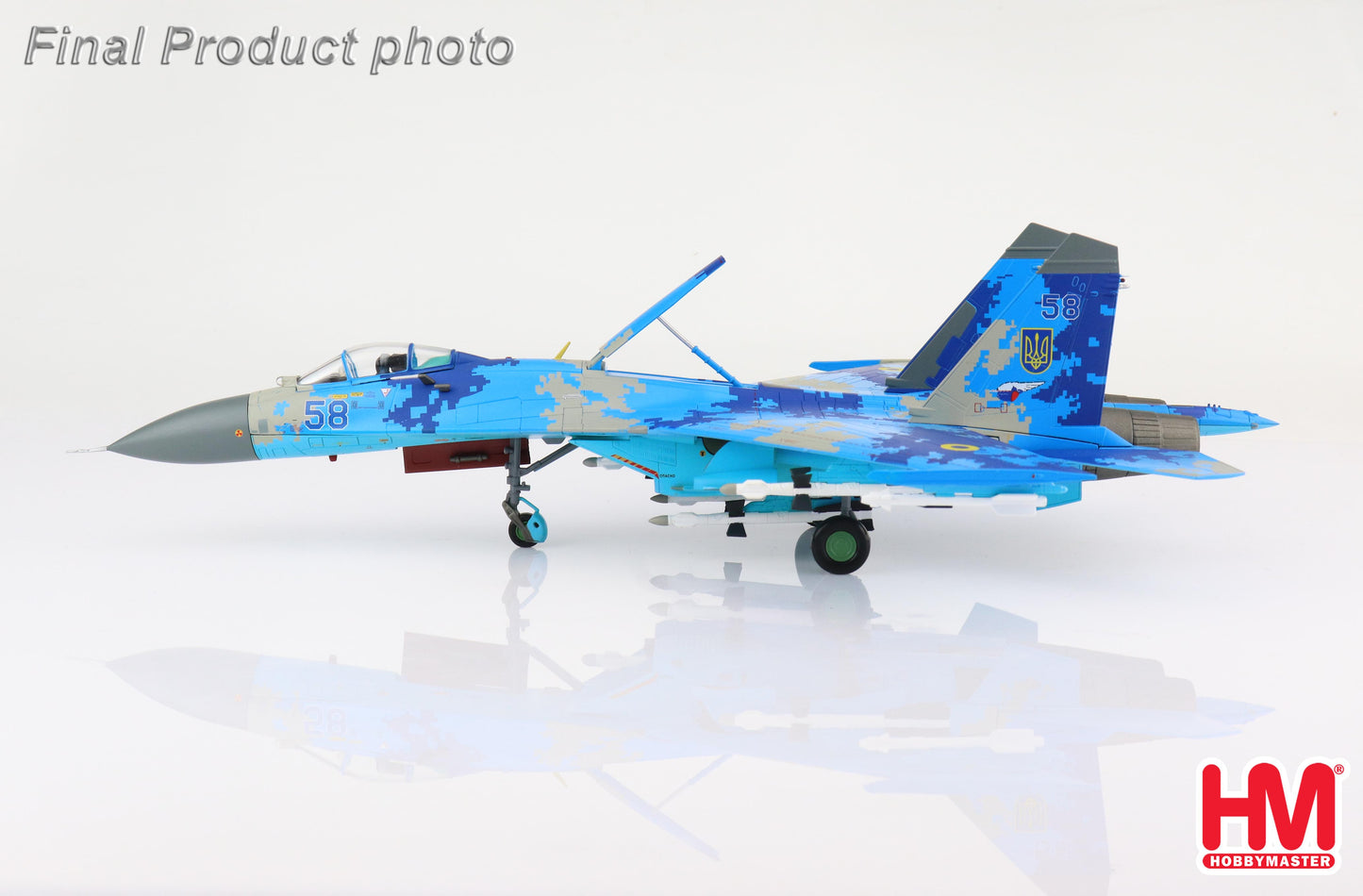 1/72 Su-27 Flanker B Blue 58 Ukrainian Air Force