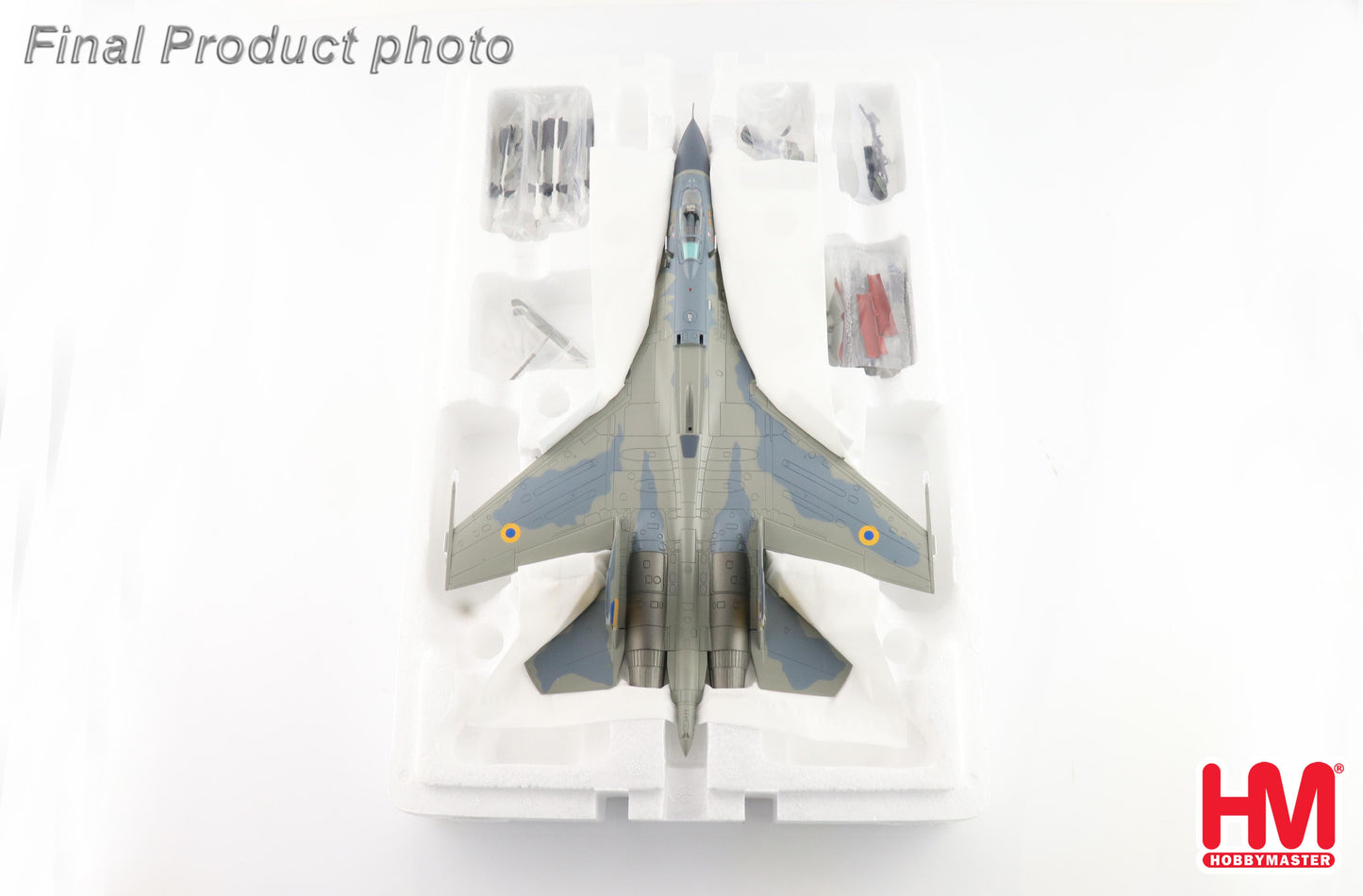 1/72 Su-27 "Compass Ghost Grey scheme" Ukrainian Air Force 2023 (with AGM-88 and IRIS-T Missiles)