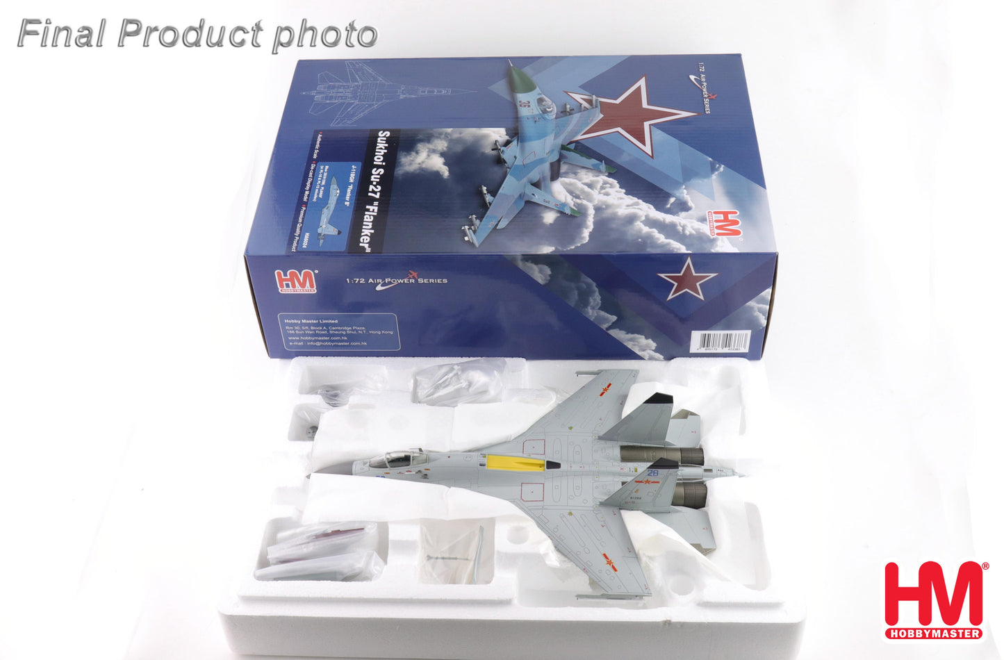 1/72 J-11BGH "Flanker B" Blue 28/81288 PLANAF (with PL-10 & PL-15 Missiles)