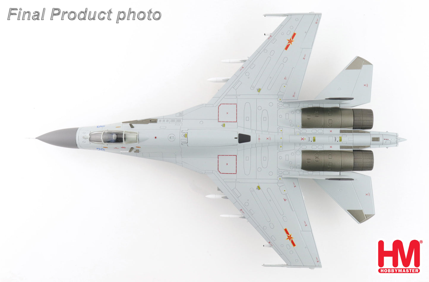 1/72 J-11BGH "Flanker B" Blue 28/81288 PLANAF (with PL-10 & PL-15 Missiles)