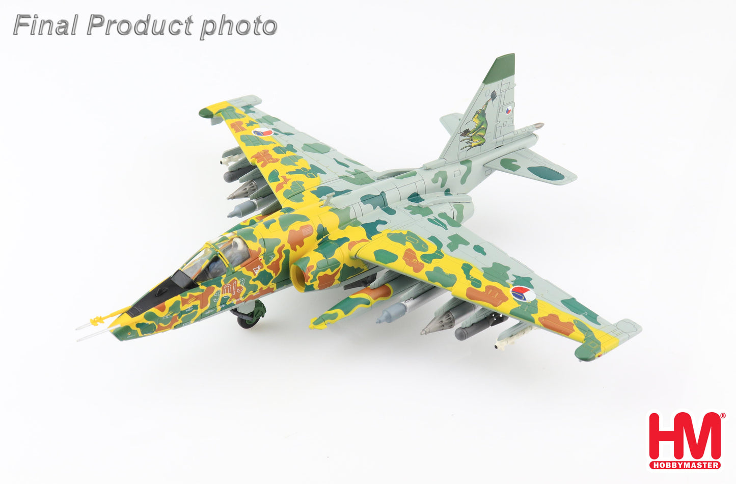 1/72 Su-25K Frogfoot 9013 Czechoslovak AF 30th Combat Air Regiment Zatec Airbase Summer 1992