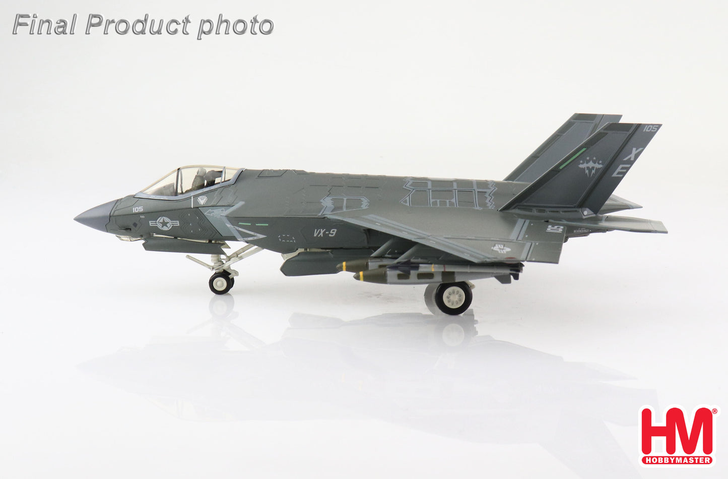 1/72 F-35C Lightning II 168842/XE-105 VX-9 "Vampires" US Navy 2018