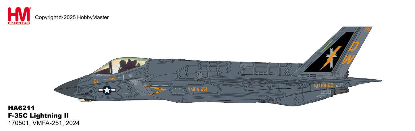 1/72 F-35C Lightning II 170501 VMFA-251 2024