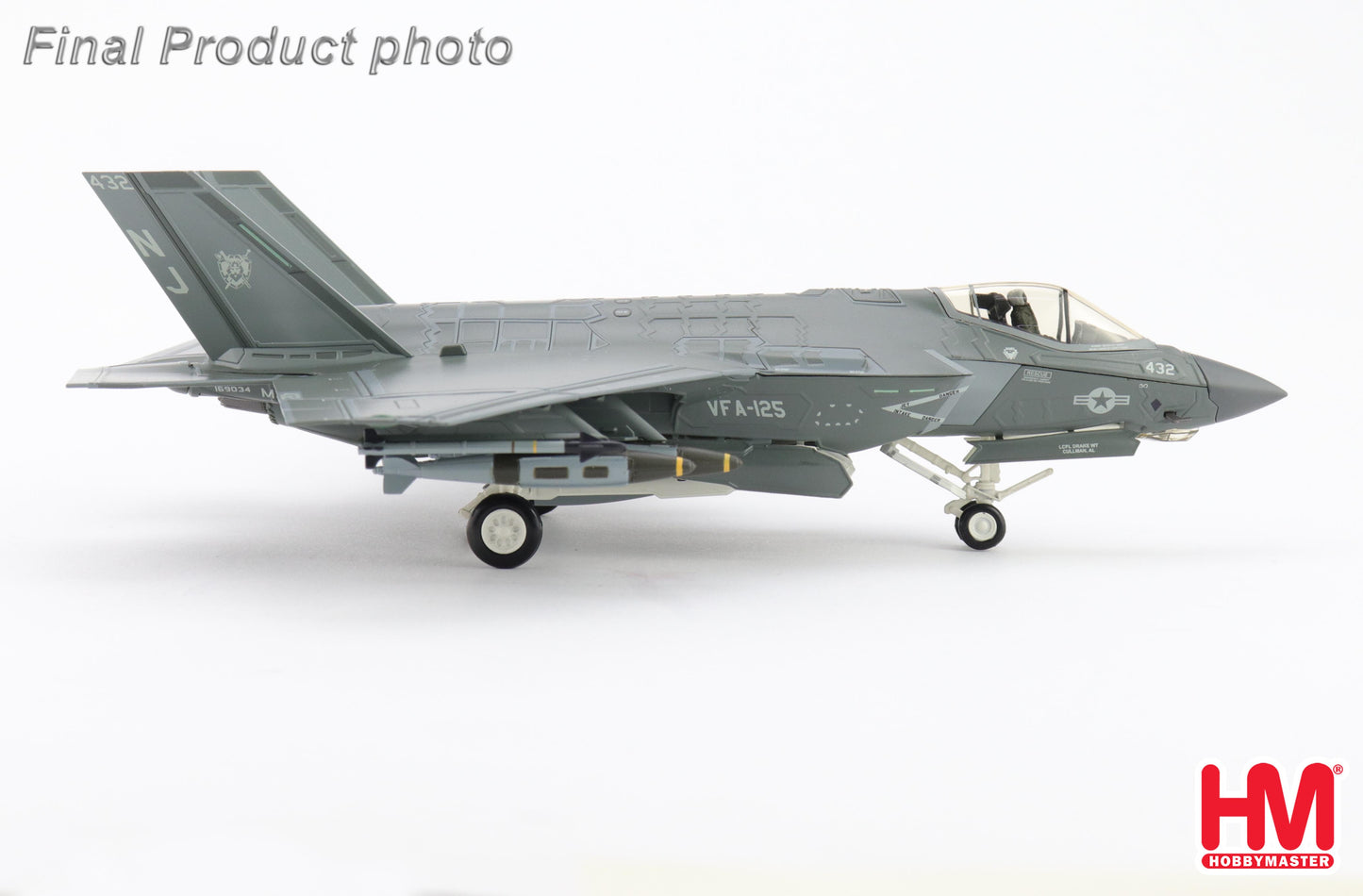 1/72 F-35C lightning II 169034 VFA-125 2022