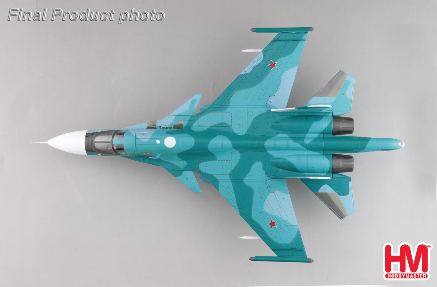 1/72 Su-34 Fullback Fighter Bomber Red 23 Russian Air Force Ukraine March 2023