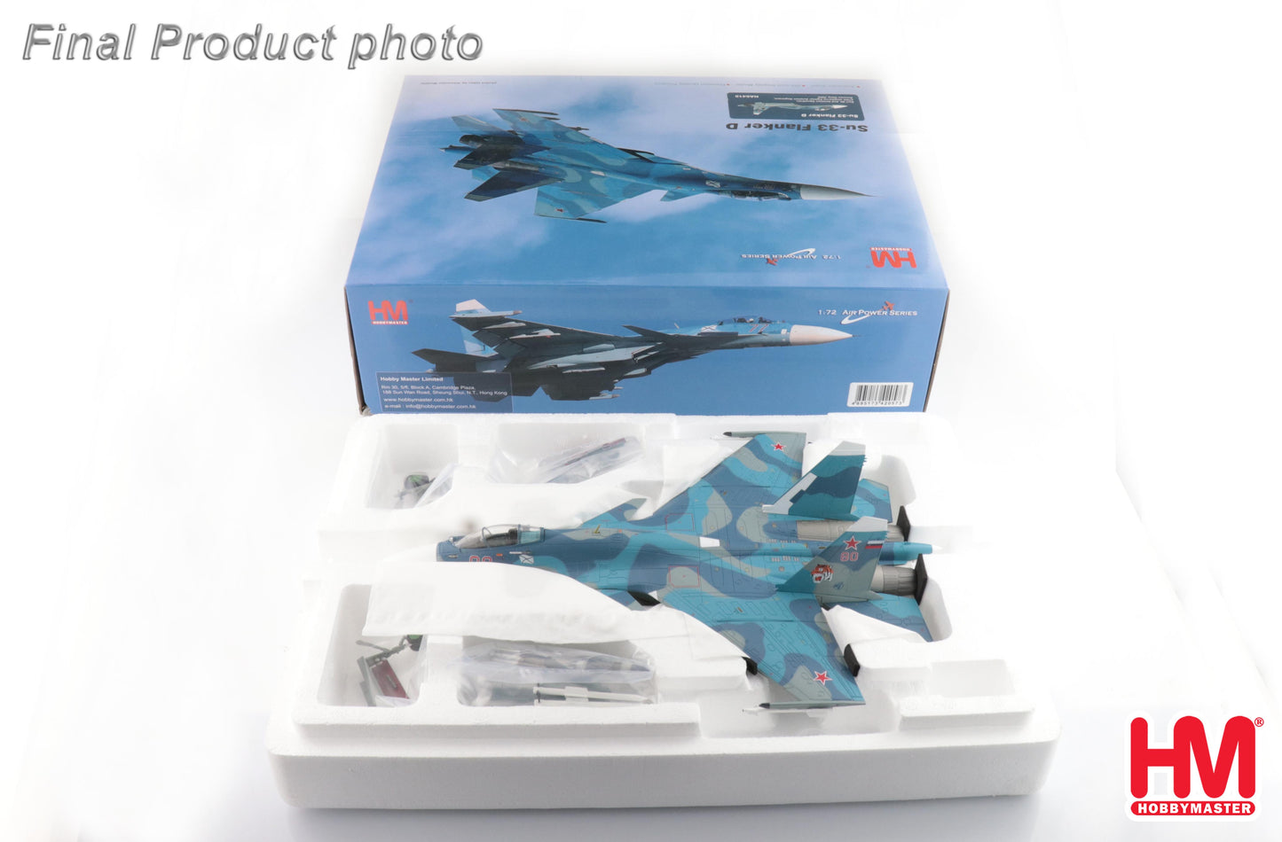 1/72 Su-33 Flanker D Bort 80 2nd Aviation Squadron 279th shipborne Fighter Aviation Regiment Russian Navy 2005