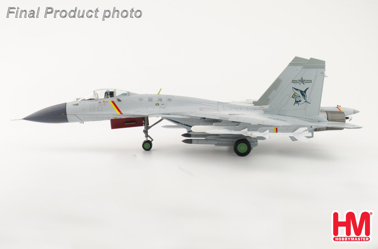 1/72 J-15 Flying Shark No.60 Aircraft Carrier Shandong PLAAF June 2025 (with 2 x KD-88 & 2 x YJ-83)