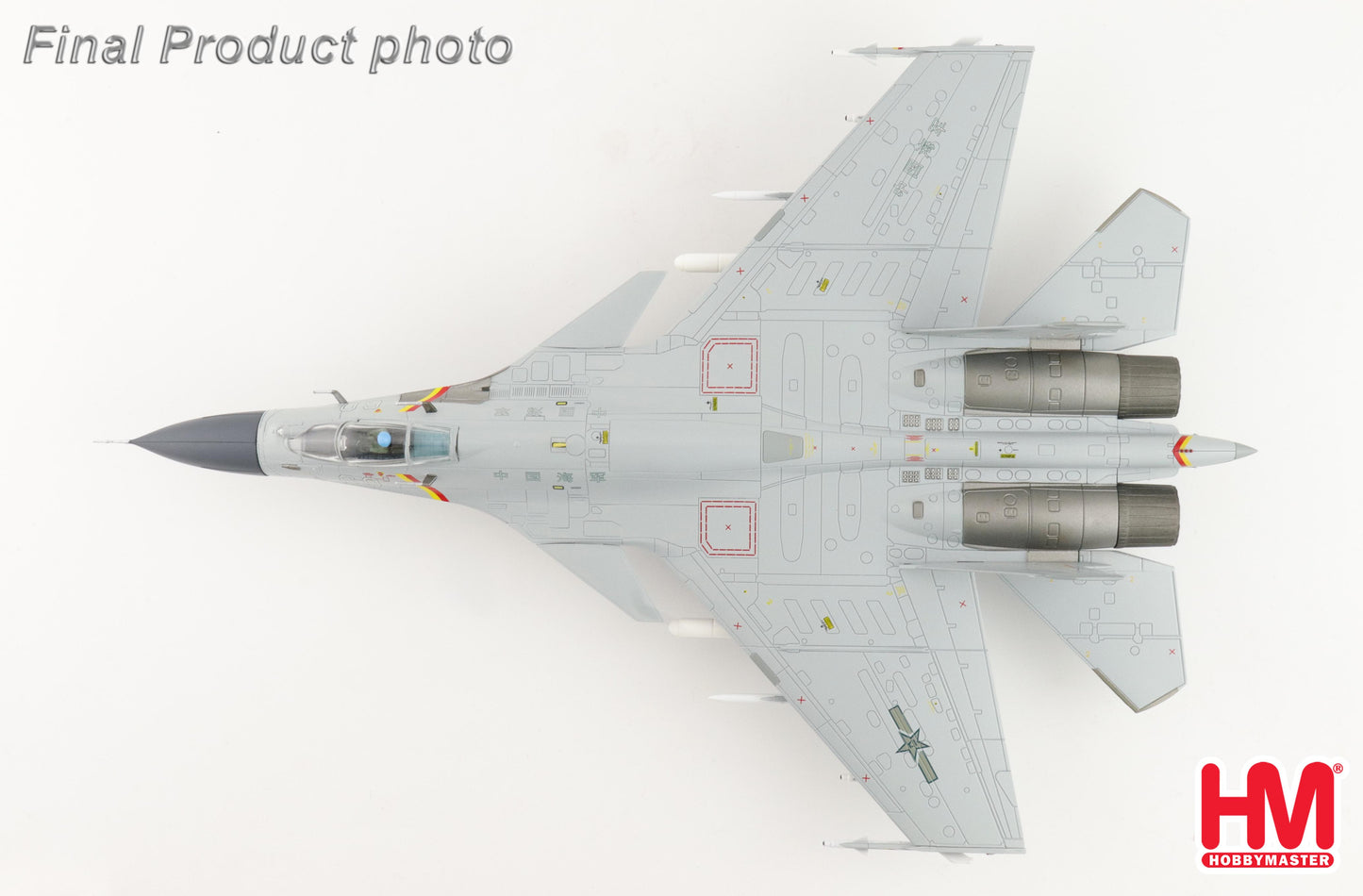 1/72 J-15 Flying Shark No.60 Aircraft Carrier Shandong PLAAF June 2025 (with 2 x KD-88 & 2 x YJ-83)