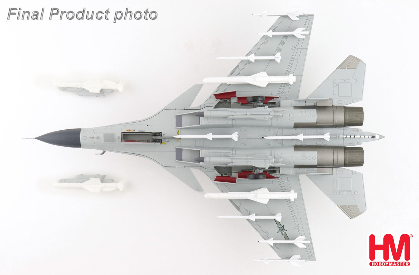 1/72 J-15 Flying Shark No.60 Aircraft Carrier Shandong PLAAF June 2025 (with 2 x KD-88 & 2 x YJ-83)