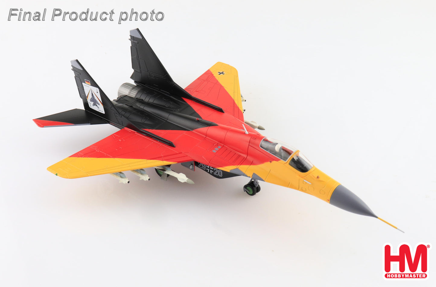 1/72 MiG-29 Fulcrum 29+20 JG-73 "Steinhoff" Laage Air Base 2001