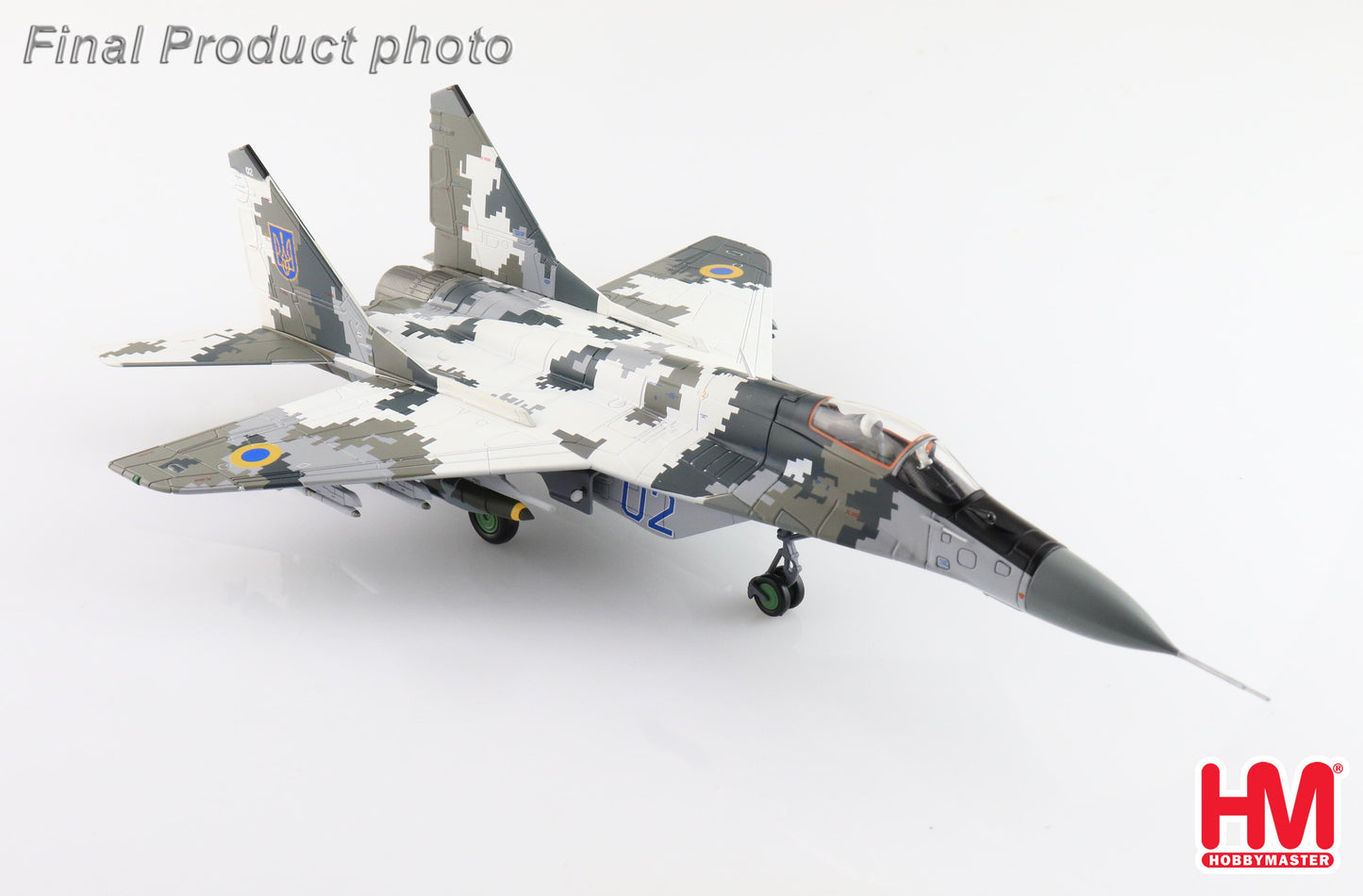 1/72 MiG-29 9-13 "Fulcrum C" Bort 02 Ukrainian Air Force (with 2 x JDAM-ER 2 x AGM-88)