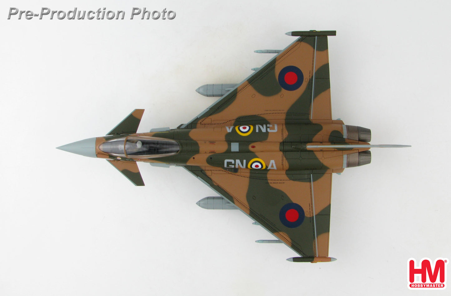 1/72 Eurofighter "Battle of Britain 75th Anniversary" ZK349 RAF 2015 (Full Loaded Version)