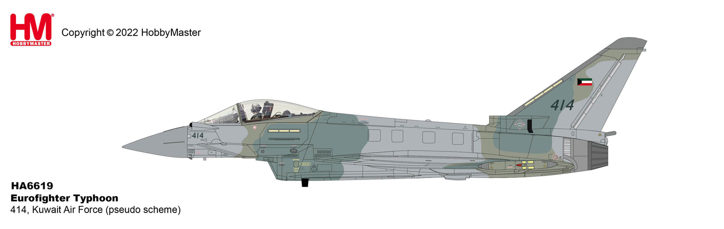 1/72 Eurofighter Typhoon 414 Kuwait Air Force (Pseudo Scheme)
