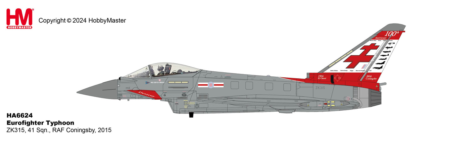 1/72 Eurofighter Typhoon ZK315 41 Sqn. RAF Coningsby 2015