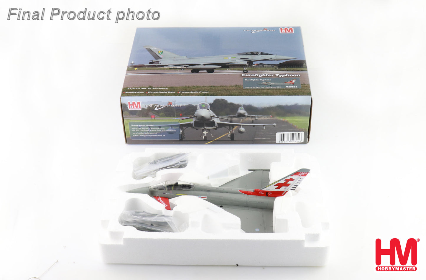 1/72 Eurofighter Typhoon ZK315 41 Sqn. RAF Coningsby 2015