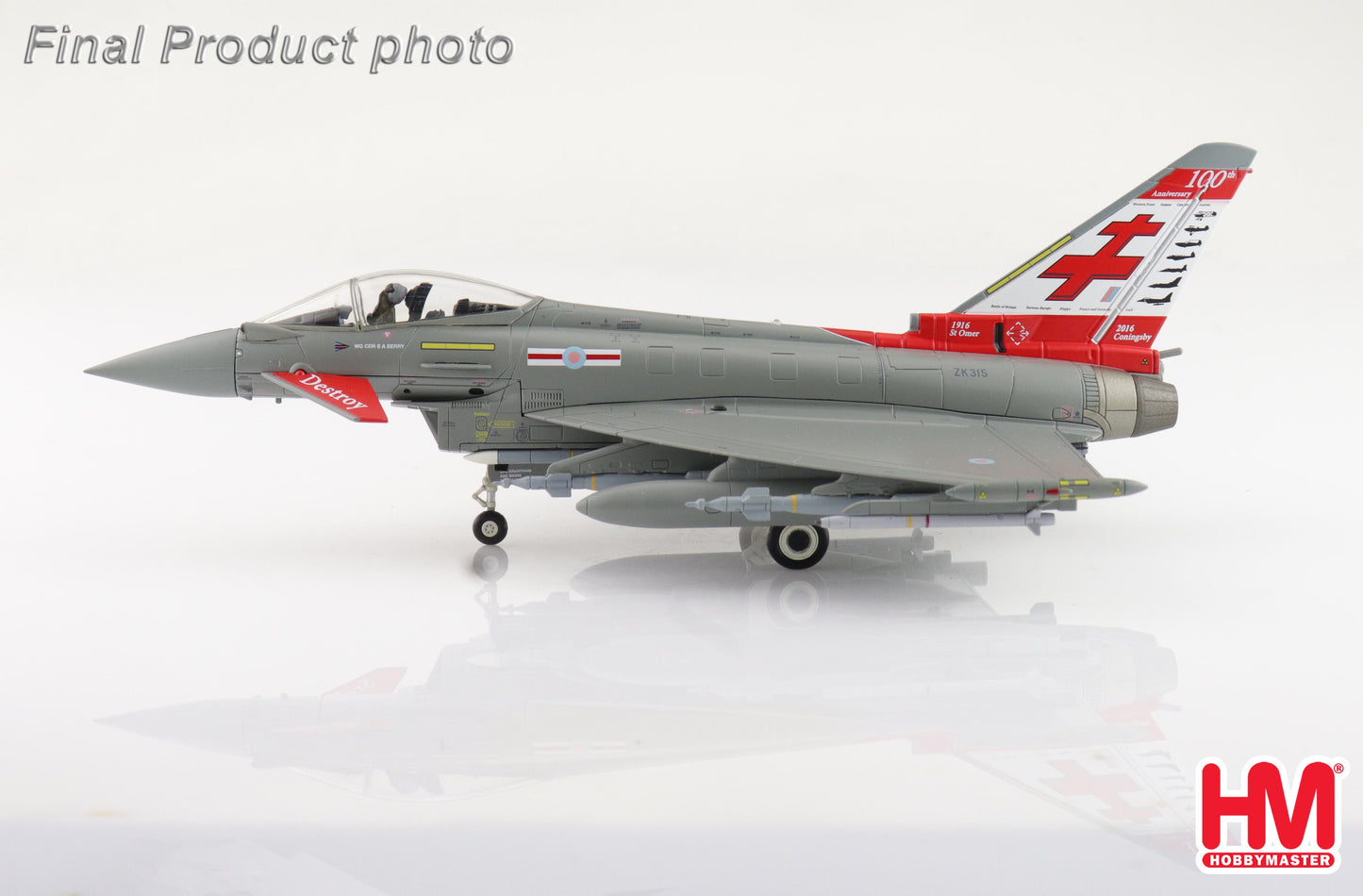 1/72 Eurofighter Typhoon ZK315 41 Sqn. RAF Coningsby 2015