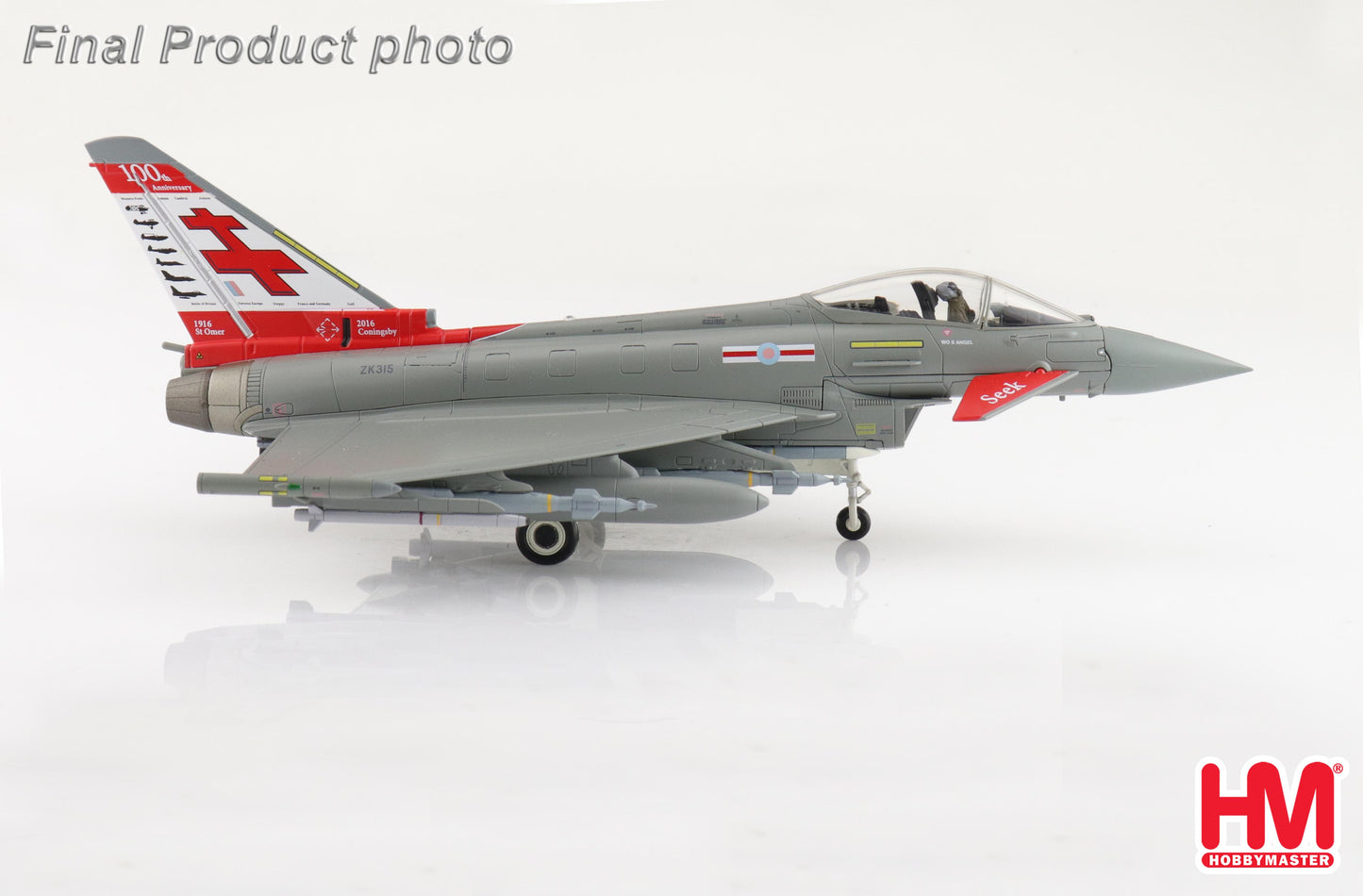 1/72 Eurofighter Typhoon ZK315 41 Sqn. RAF Coningsby 2015