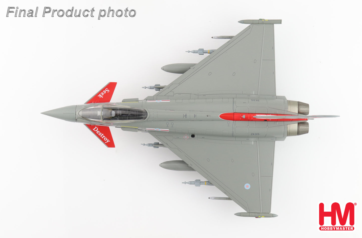 1/72 Eurofighter Typhoon ZK315 41 Sqn. RAF Coningsby 2015