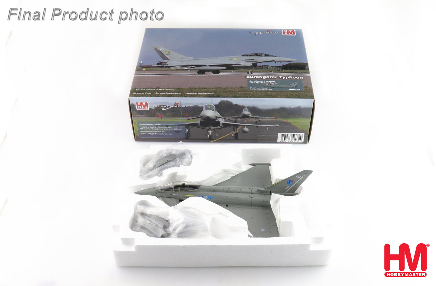 1/72 Eurofighter Typhoon “The MacRobert Fighter� ZK427 No. 6 Sqn. RAF Lossiemouth 2023