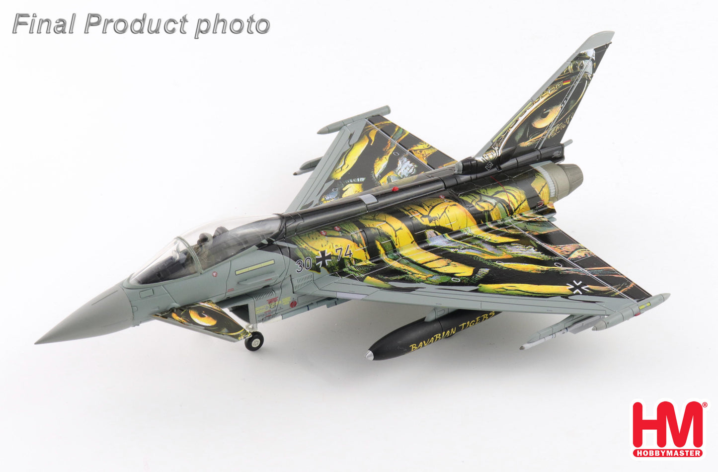 1/72 Eurofighter Typhoon "Castle Tiger" 30+74 German Air Force 2025