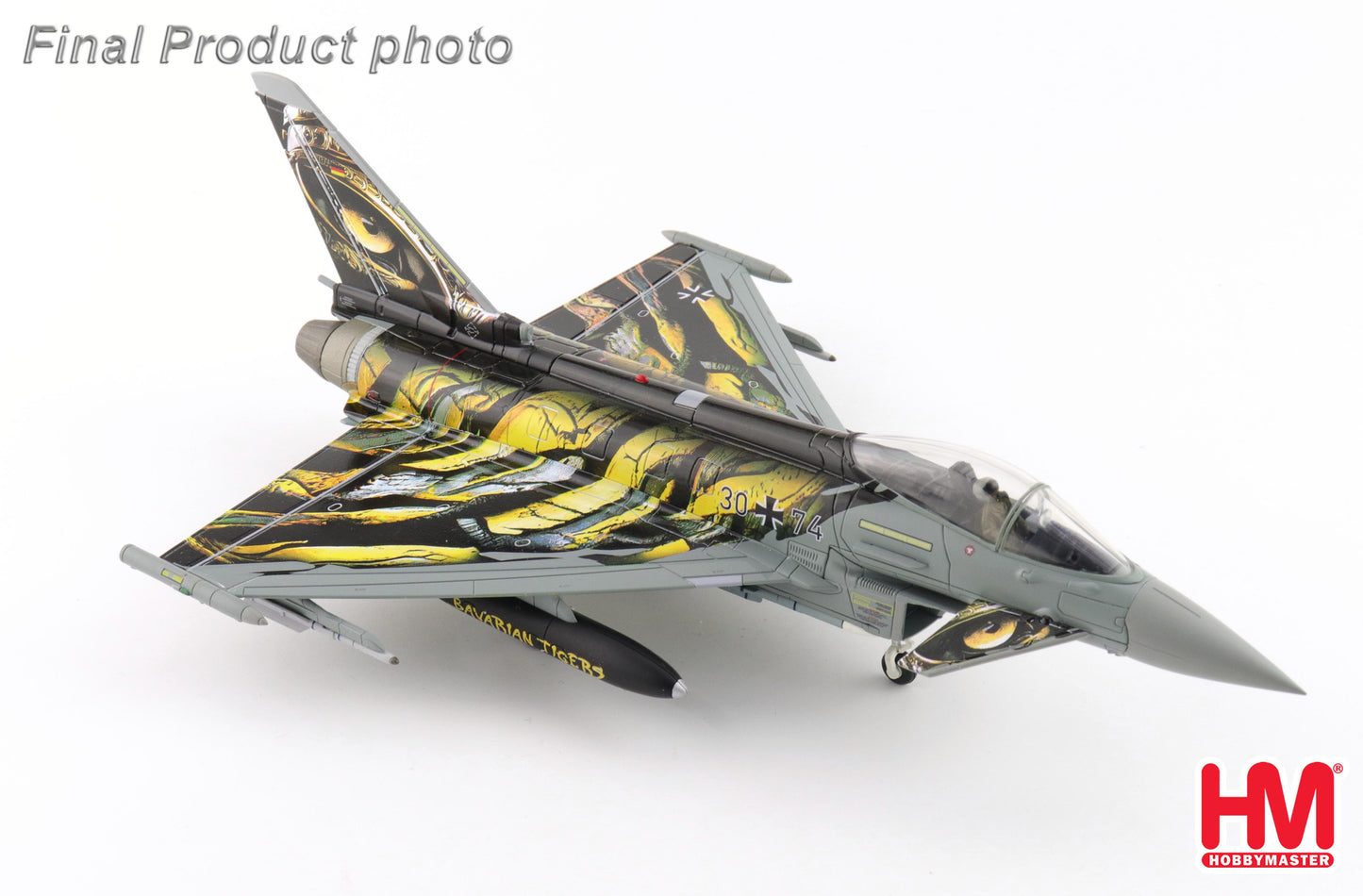 1/72 Eurofighter Typhoon "Castle Tiger" 30+74 German Air Force 2025