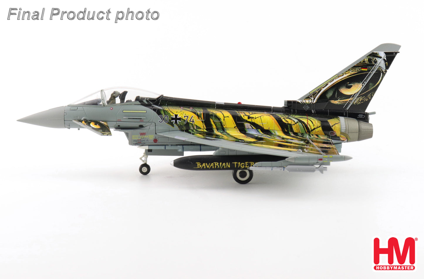 1/72 Eurofighter Typhoon "Castle Tiger" 30+74 German Air Force 2025