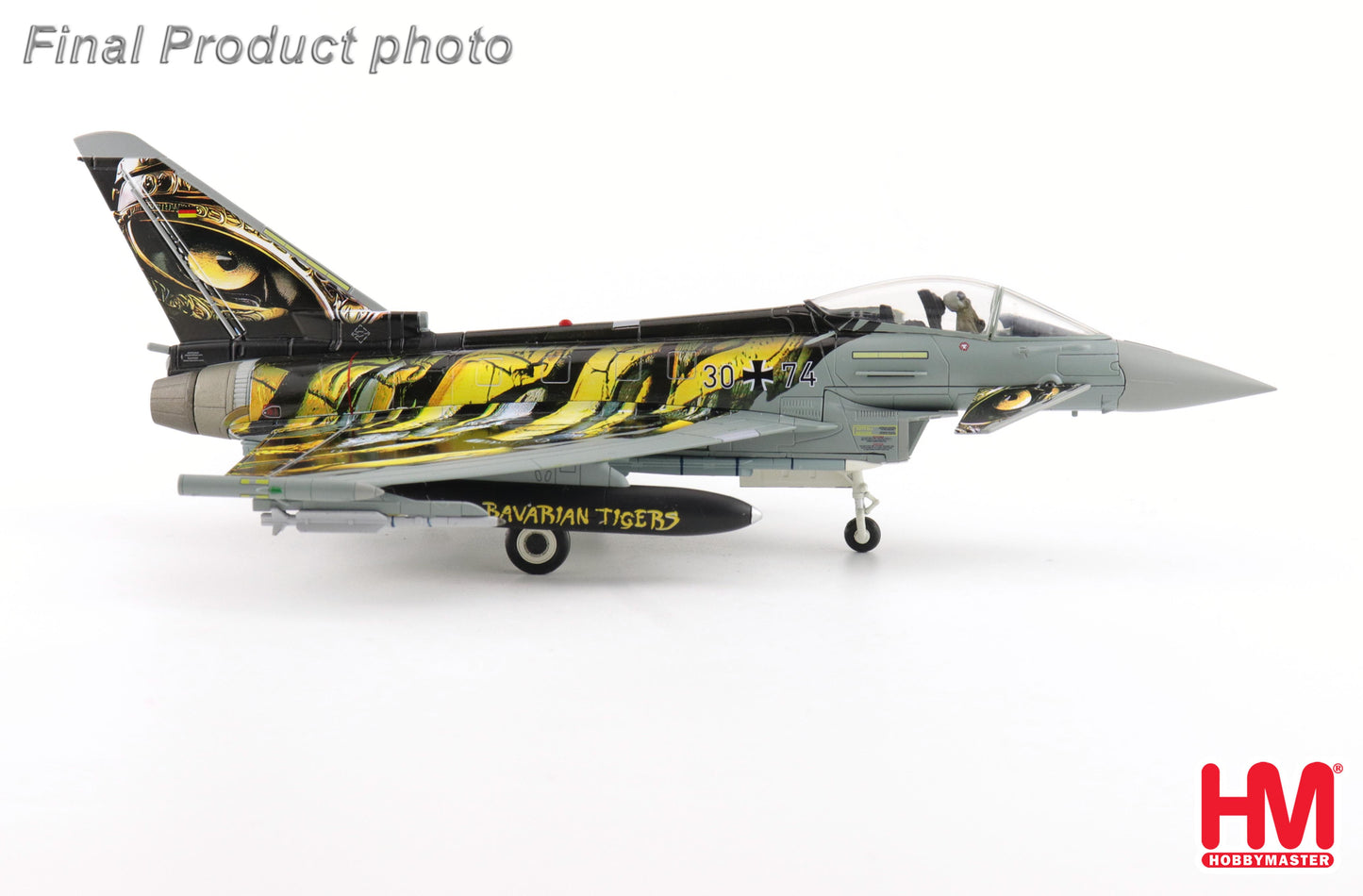 1/72 Eurofighter Typhoon "Castle Tiger" 30+74 German Air Force 2025