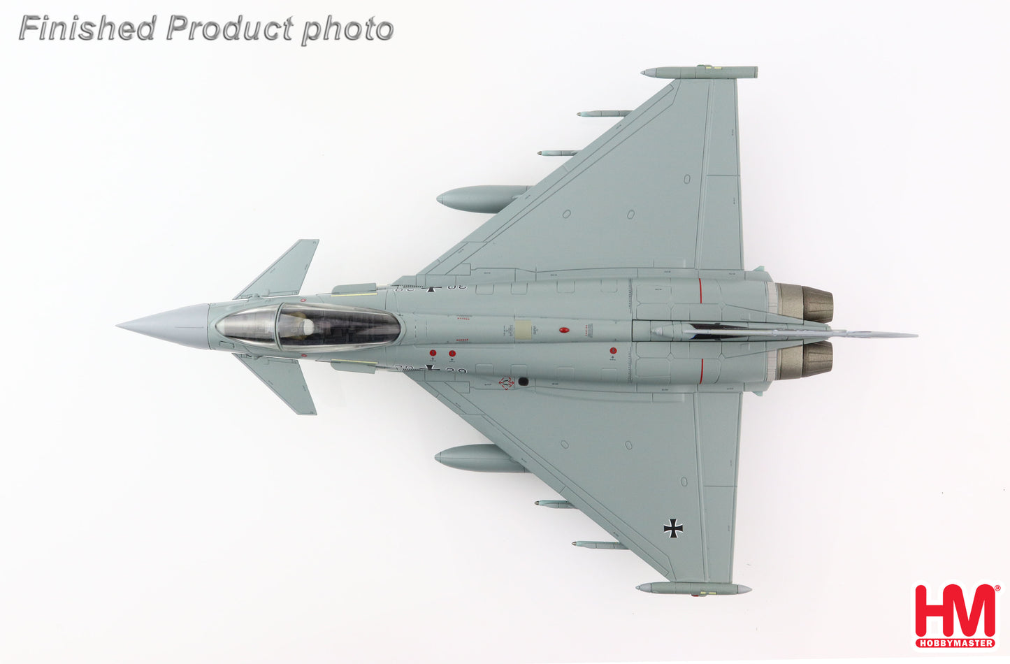 1/72 Eurofighter EF-2000 Typhoon Luftwaffe "Bavarian Tigers" 30+29 JG 74 Neurburg Air Base 2013