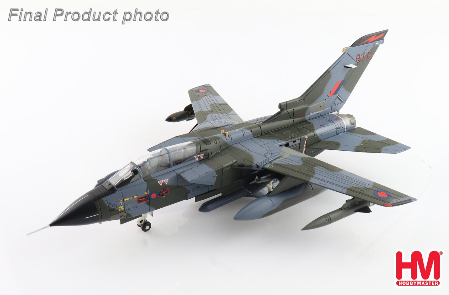 1/72 Tornado GR.1B AJ-Q/ZA456 N0. 617 Sqn "Dambusters" RAF Lossiemouth 1995 (with 2 x Sea Eagle Missiles)