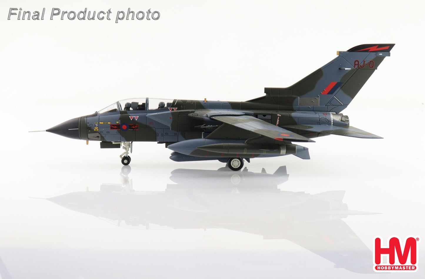 1/72 Tornado GR.1B AJ-Q/ZA456 N0. 617 Sqn "Dambusters" RAF Lossiemouth 1995 (with 2 x Sea Eagle Missiles)