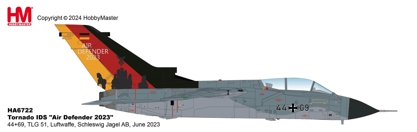 1/72 Tornado IDS "Air Defender 2023" 44+69 TLG 51 Luftwaffe Schleswig Jagel AB June 2023