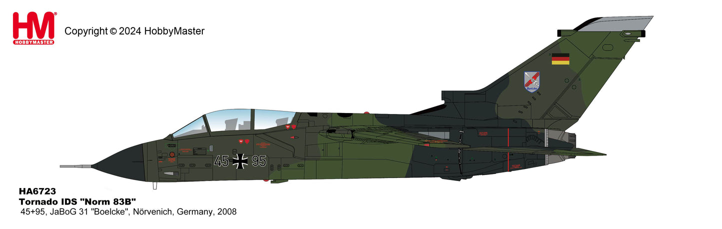 1/72 Tornado IDS "Norm 83B" 45+95 JaBoG 31 "Boelcke" Nörvenich Germany 2008