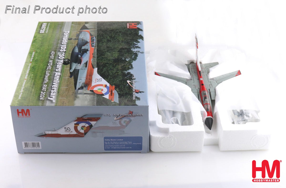 1/72 Tornado IDS "50 Years Anniversary" 43+97 WTD-61 Luftwaffe RIAT 2024