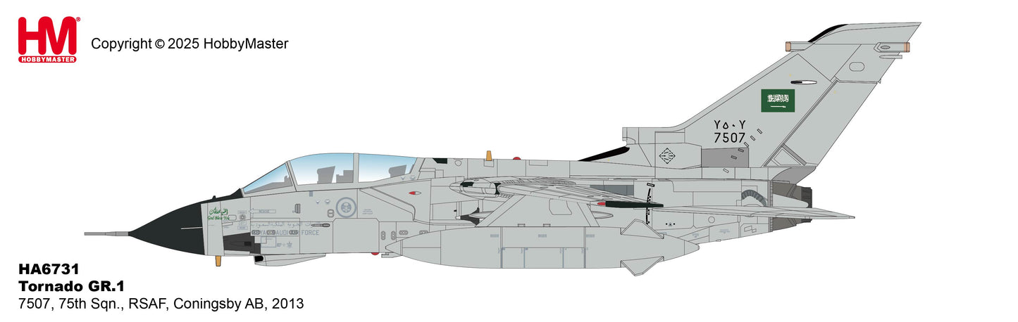 1/72 Tornado GR.1 7507 75th Sqn. RSAF Coningsby AB 2013
