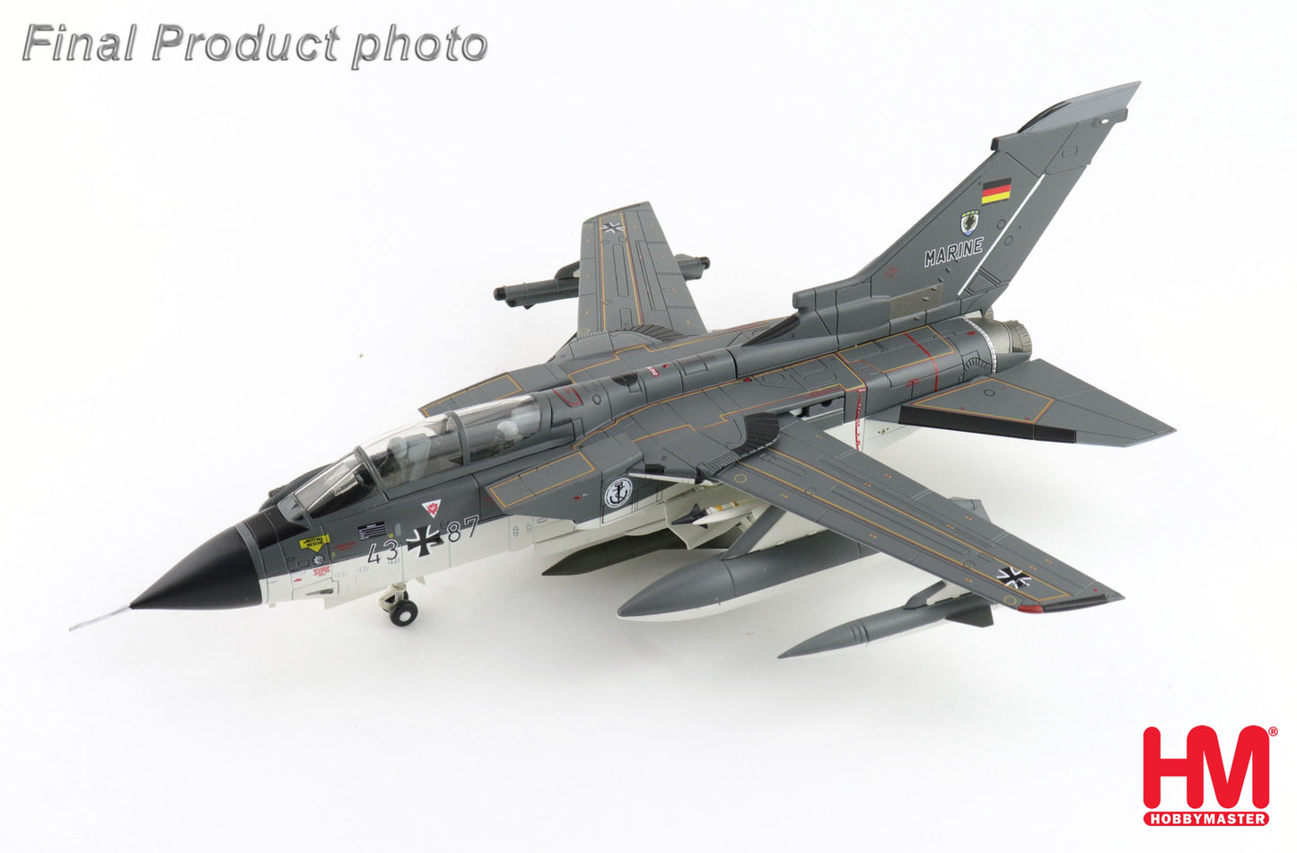 1/72 Tornado IDS MFG 43+87 MFG2 Eggebek Germany 1996 (with 2 x AS.34 Missile)