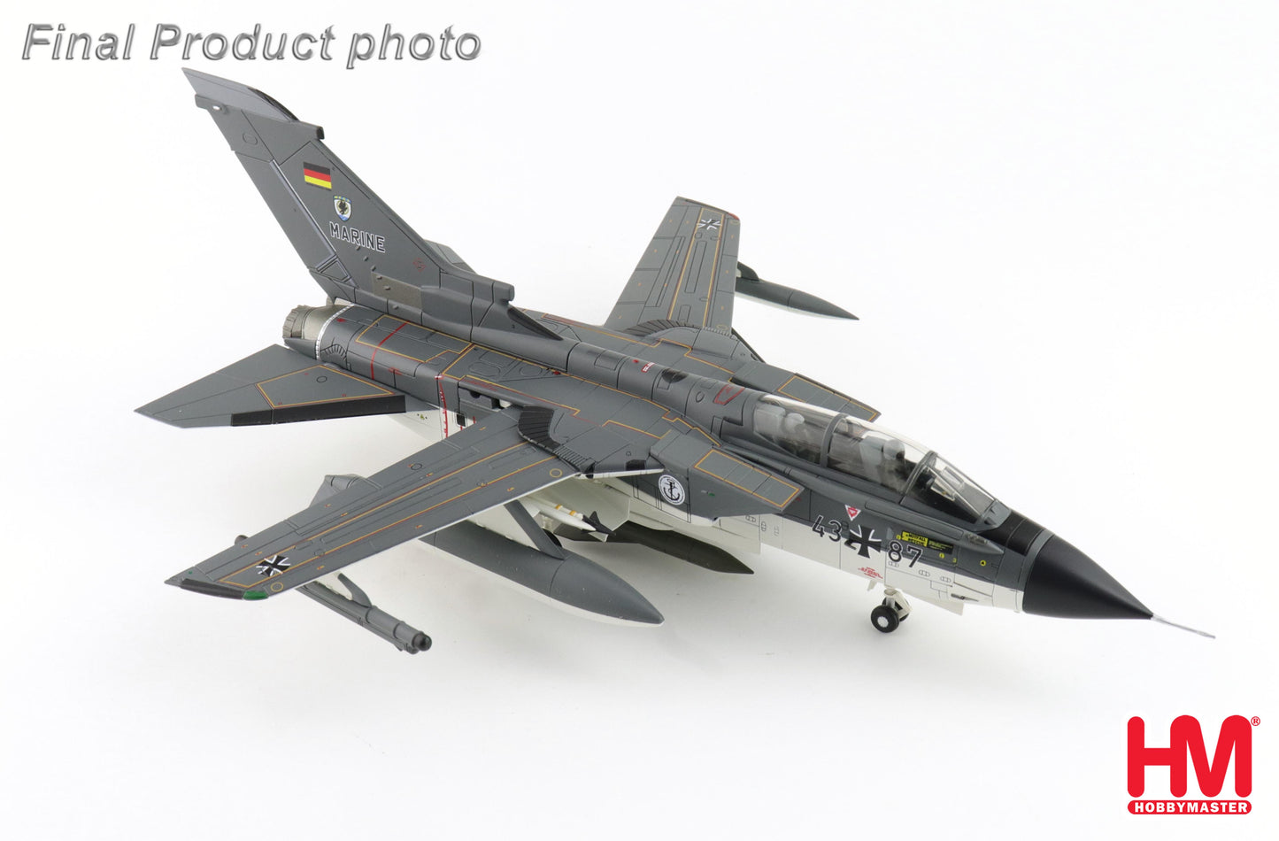 1/72 Tornado IDS MFG 43+87 MFG2 Eggebek Germany 1996 (with 2 x AS.34 Missile)