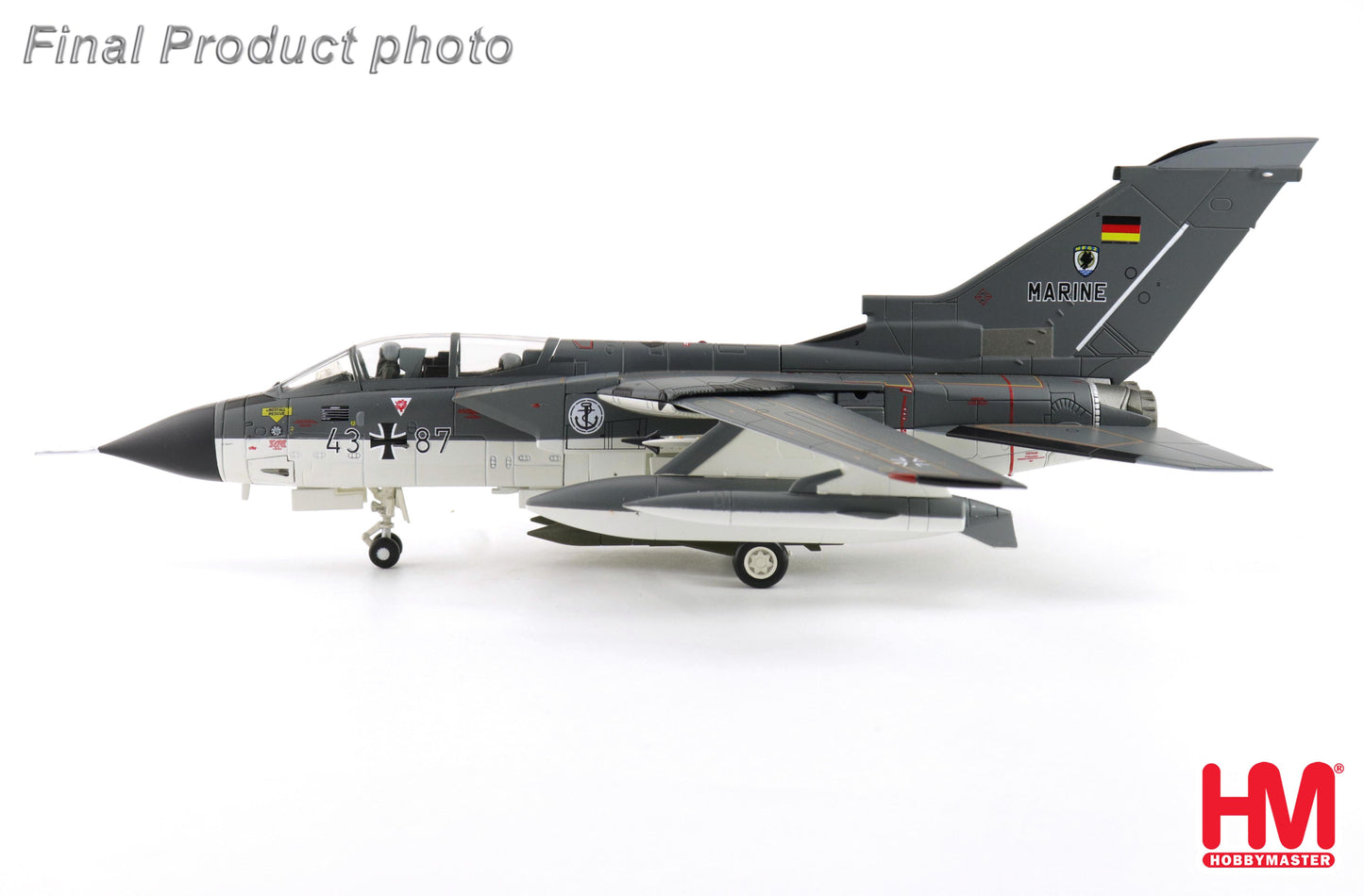 1/72 Tornado IDS MFG 43+87 MFG2 Eggebek Germany 1996 (with 2 x AS.34 Missile)