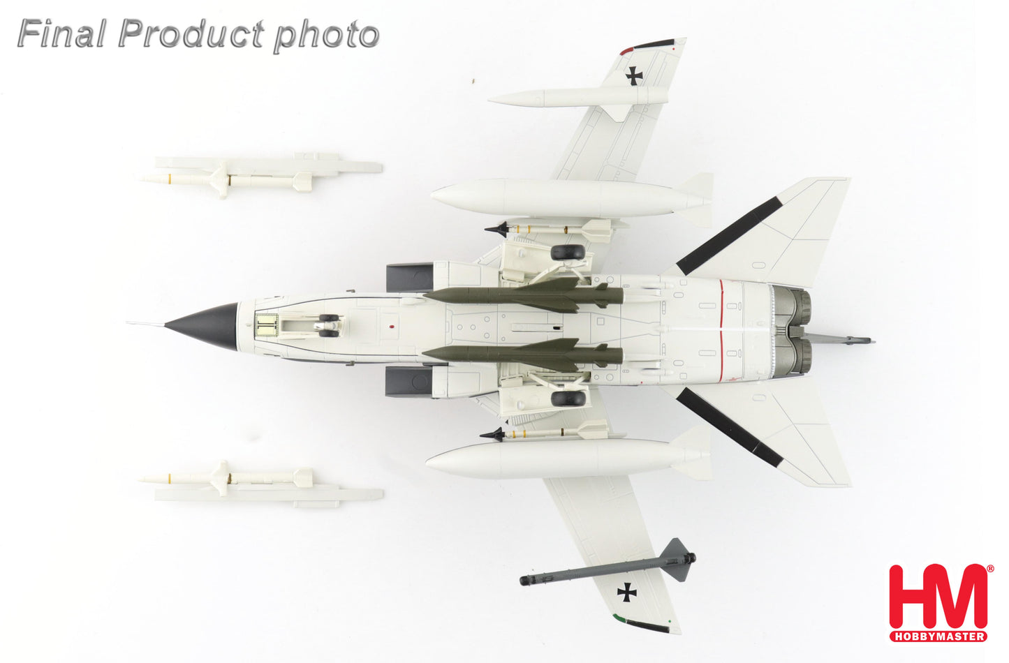 1/72 Tornado IDS MFG 43+87 MFG2 Eggebek Germany 1996 (with 2 x AS.34 Missile)