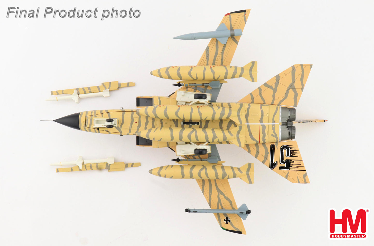 1/72 Tornado ECR "NATO Tiger Meet 2025" 46+38 TAW 51 "Immelmann" Beja AB 2025